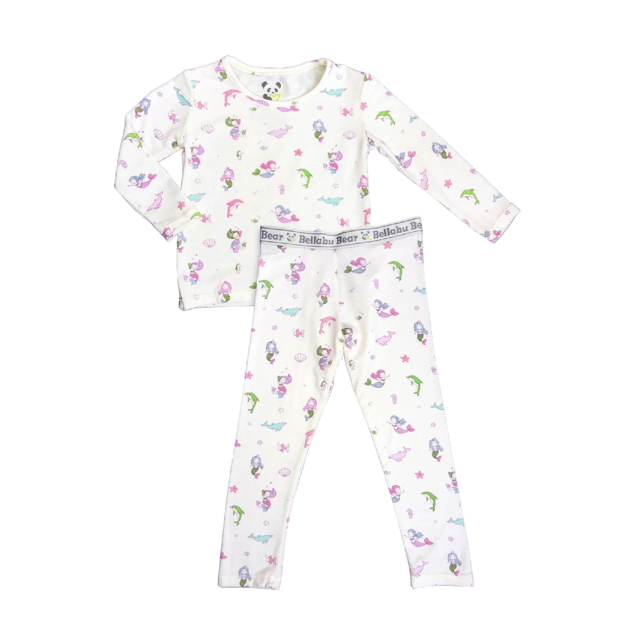 Kids Mermaid Bamboo Pyjamas Set