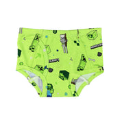 Boys Organic Minecraft Bamboo Underwear 7-Pack – Tag-Free, Soft, Breathable