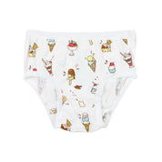 Girls Organic Bamboo Summer Underwear 7-Pack, Tag-Free, Soft & Breathable