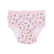 Girls Organic Bamboo Summer Underwear 7-Pack, Tag-Free, Soft & Breathable