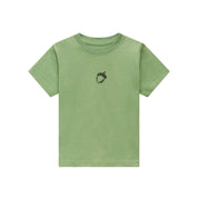 Kids Acorn T-Shirt Soft Cotton, Eco-Conscious in Pear Green