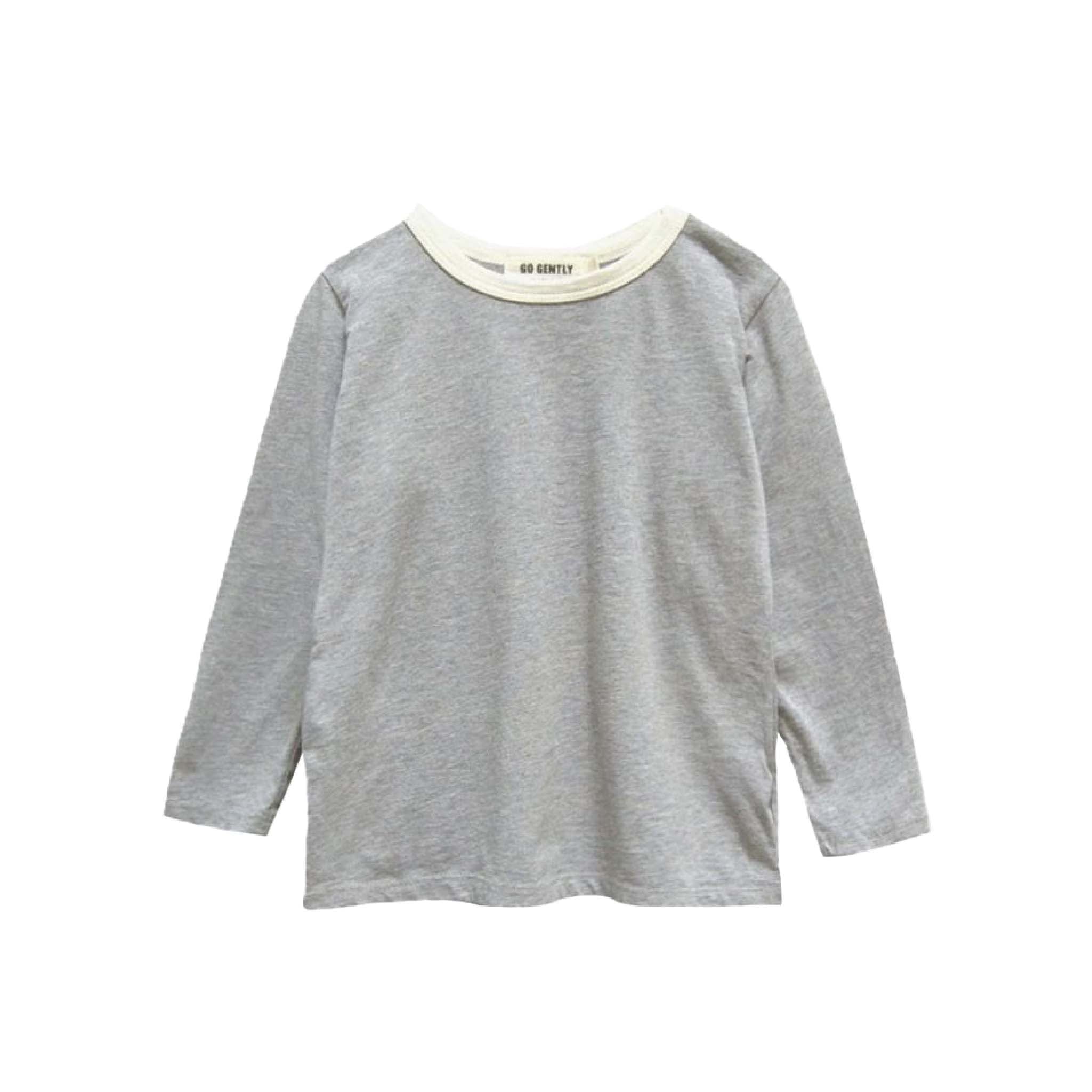Kids Organic Vintage T-Shirt in Heather Grey