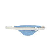Augustin Mini Bum Bag- Organic Cotton Canvas in Denim Blue