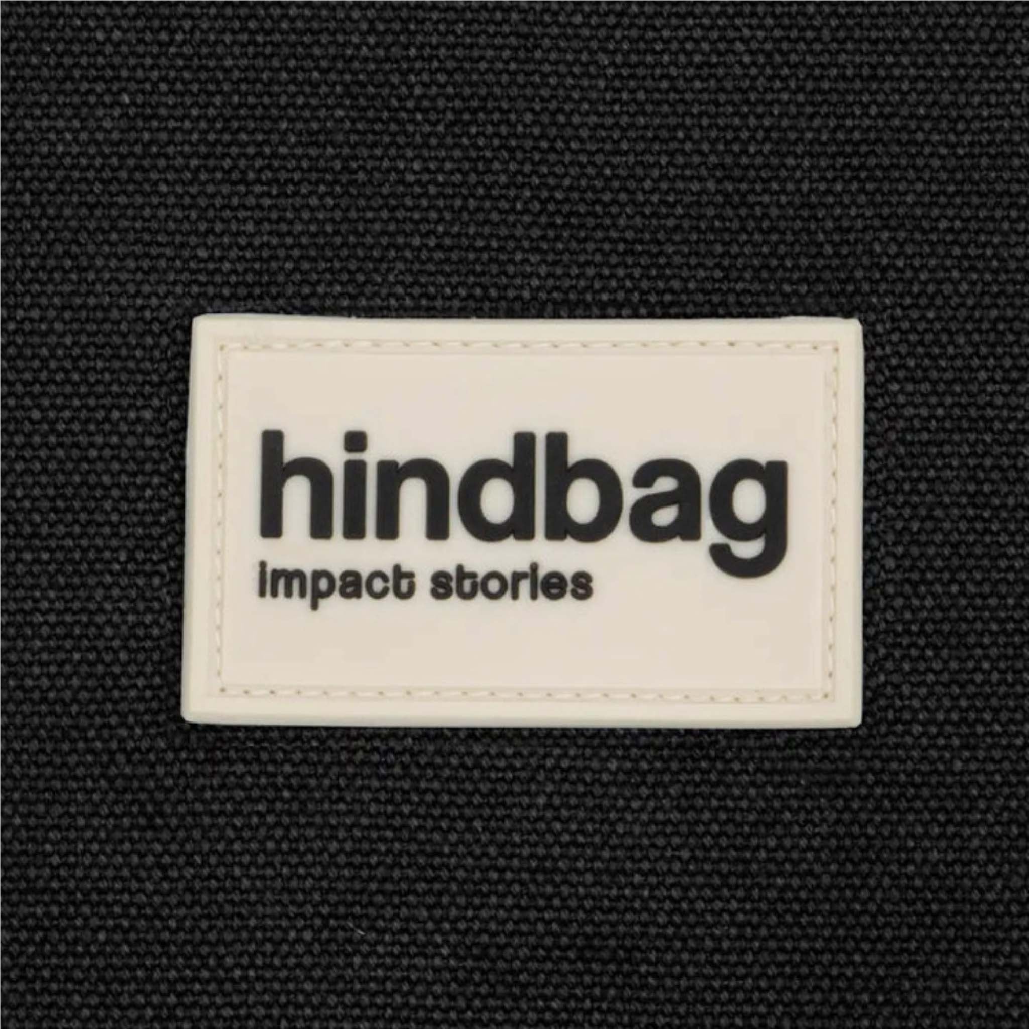 Guillaume Organic Cotton Canvas Backpack in Black