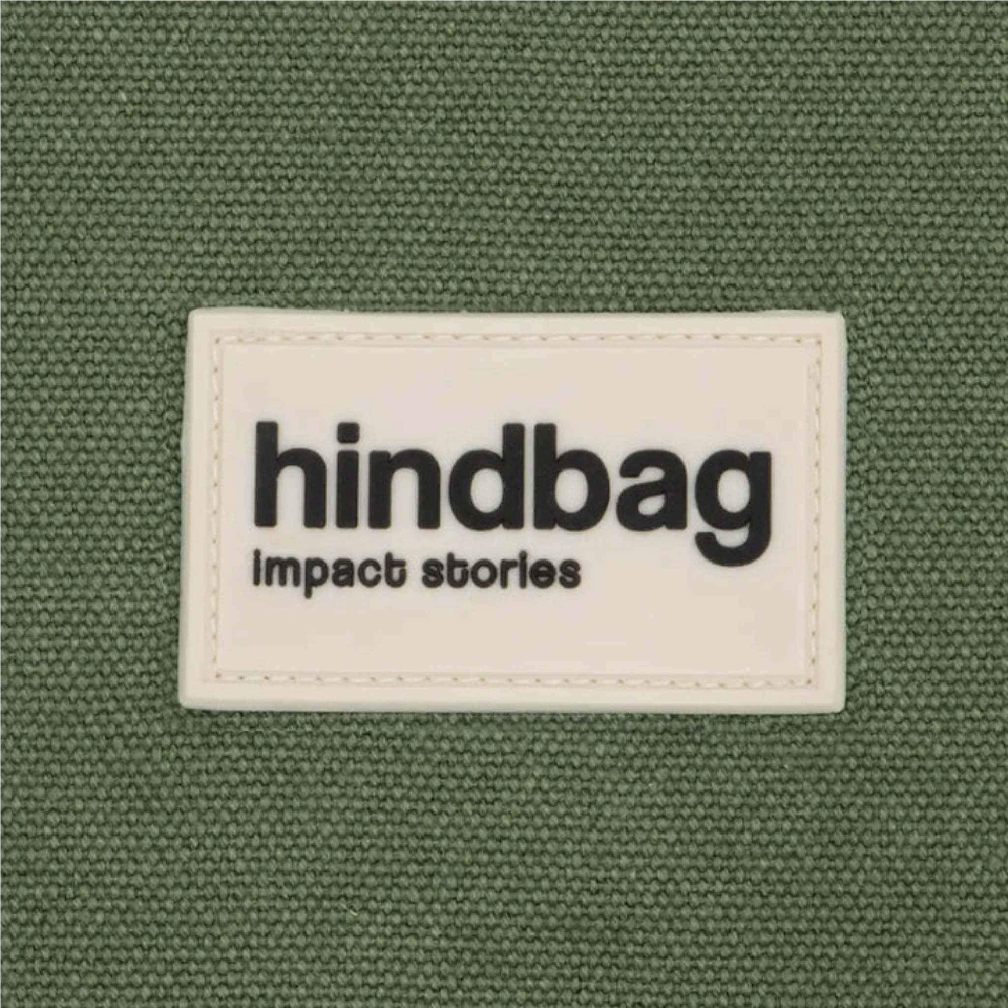 Guillaume Organic Cotton Canvas Backpack in Olive Green