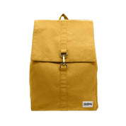 Guillaume Organic Cotton Canvas Backpack in Saffron Yellow