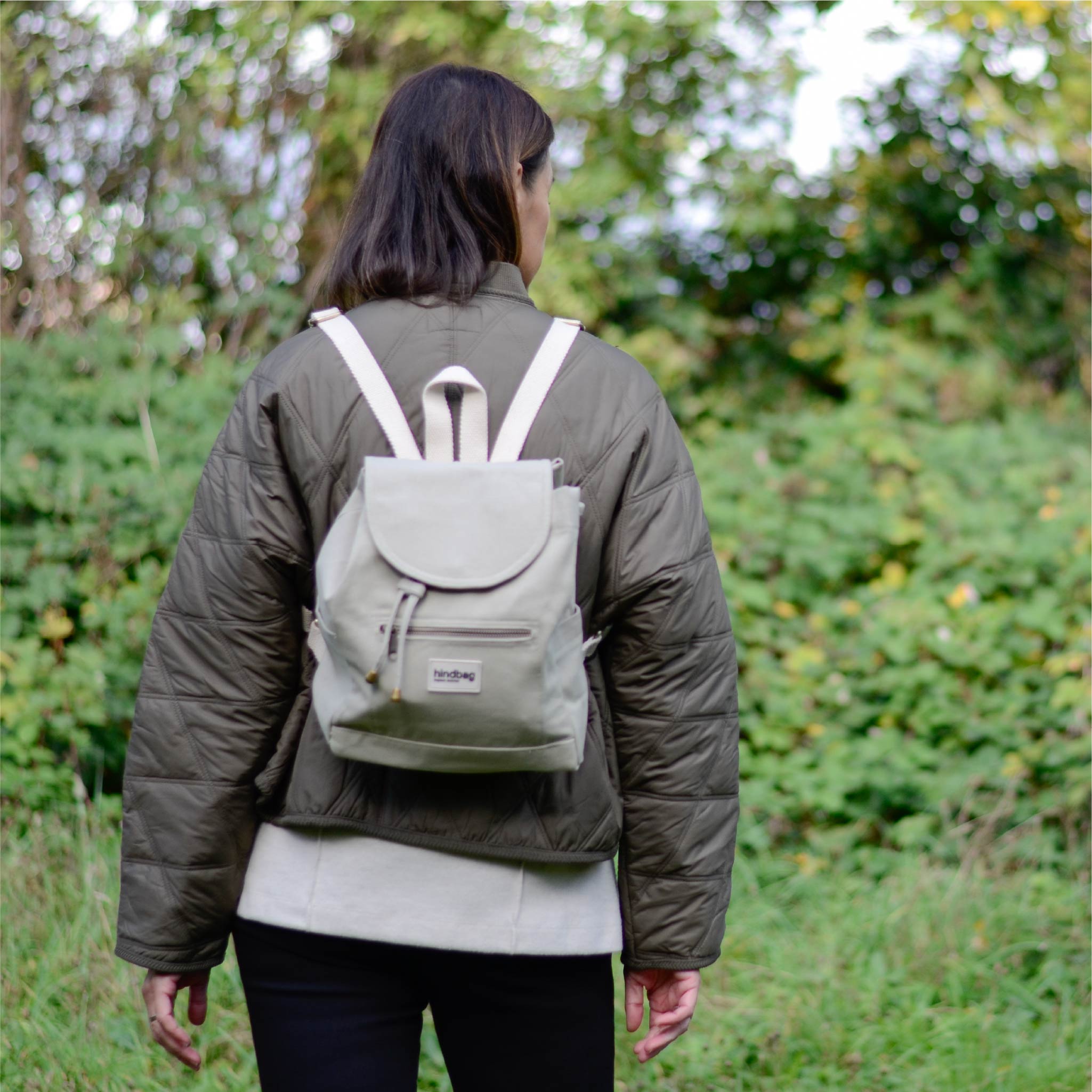 Mini Eliot Backpack - Organic Cotton Canvas in Clay