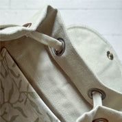 Mini Eliot Backpack - Organic Cotton Canvas in Clay