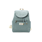 Mini Eliot Backpack – Organic Cotton Canvas in Sage Green