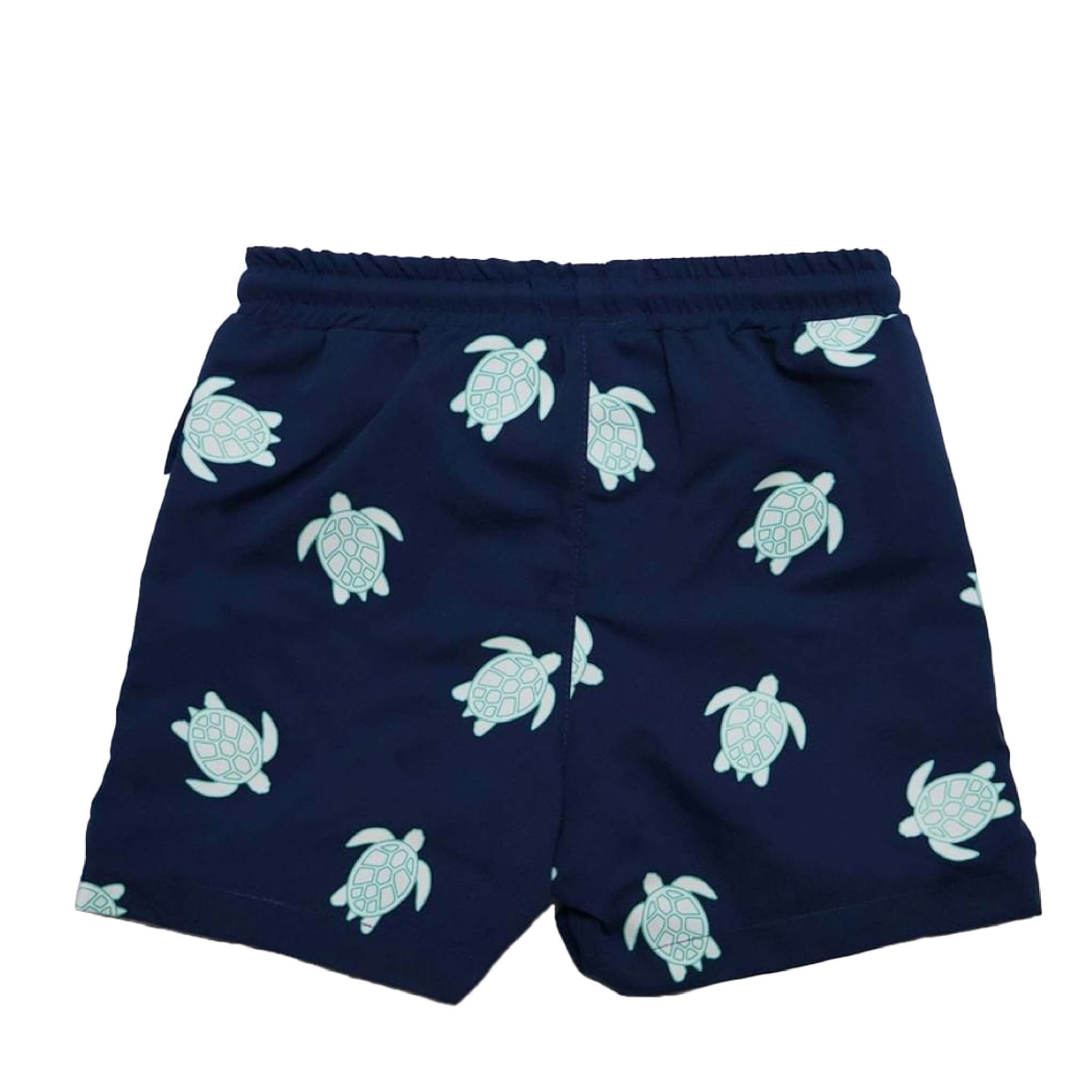 Boys Turtle Swim Trunks – Colour-Changing, Sustainable, Quick-Dry