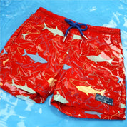 Boys Shark Swim Trunks – Colour-Changing, Sustainable, Quick-Dry