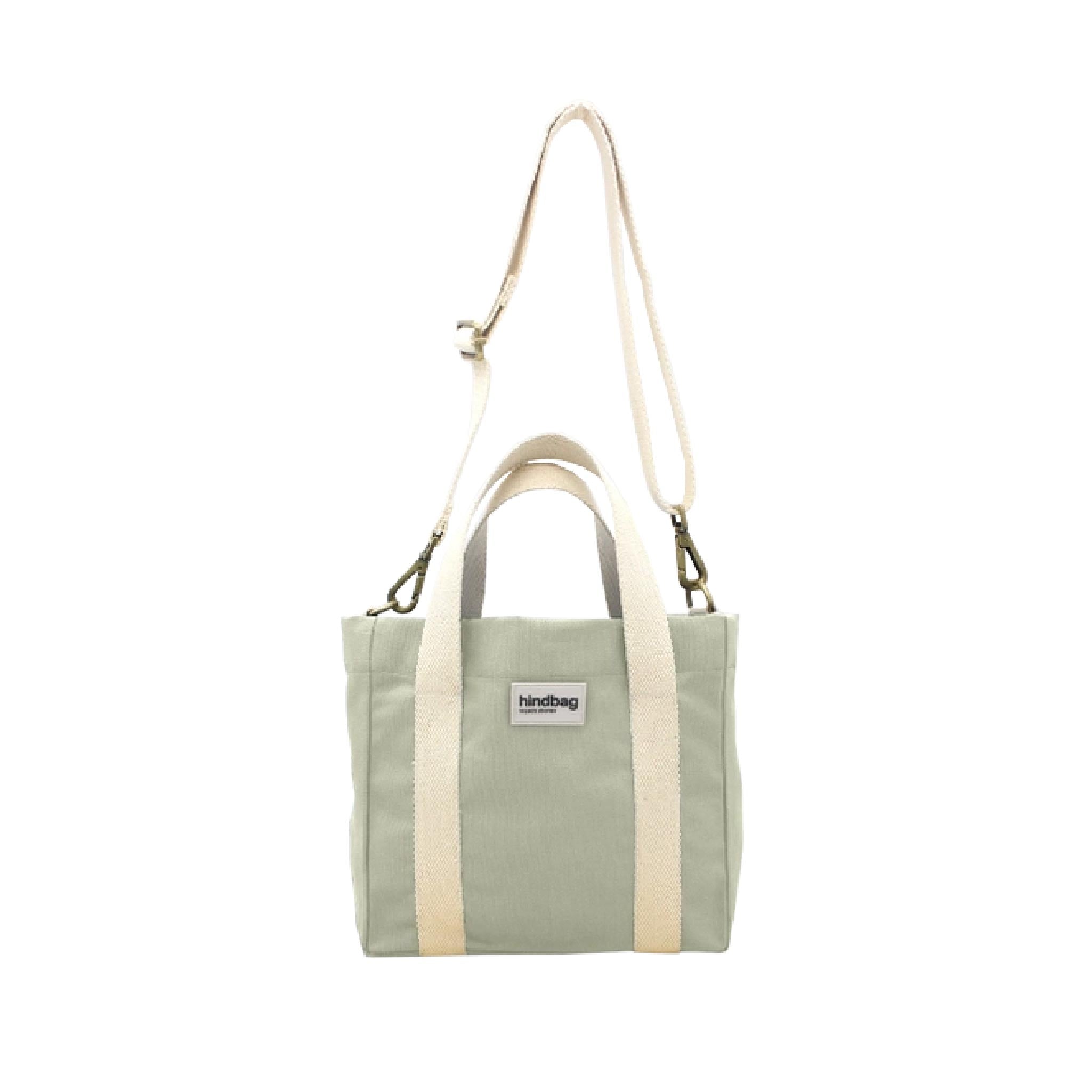 Mini Louise Tote in Clay – Organic Cotton Canvas Crossbody Bag