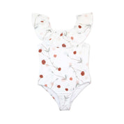 Girls Coconut Ruffle Swimsuit – UPF 50+ Eco-Friendly Swimwear