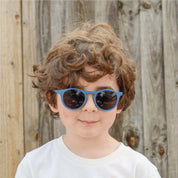 Kids Polarised Sunglasses – Navy Fade