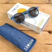 Kids Polarised Sunglasses – Navy Fade