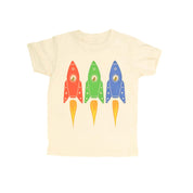 Kids Organic Cotton Spacedogs T-Shirt – Artist-Made in Natural