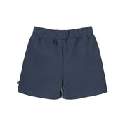 Kids Organic Cotton Navy Bermuda Shorts – Unisex, Soft, Easy-Wear
