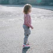 Kids Unisex Sustainable Unisex Stone Grey Slouchy Trousers