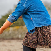 Girls Wild & Playful Leopard Print Tutu Skirt