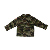 Kids Camouflage Army Jacket — Unisex Vintage-Inspired Military Style