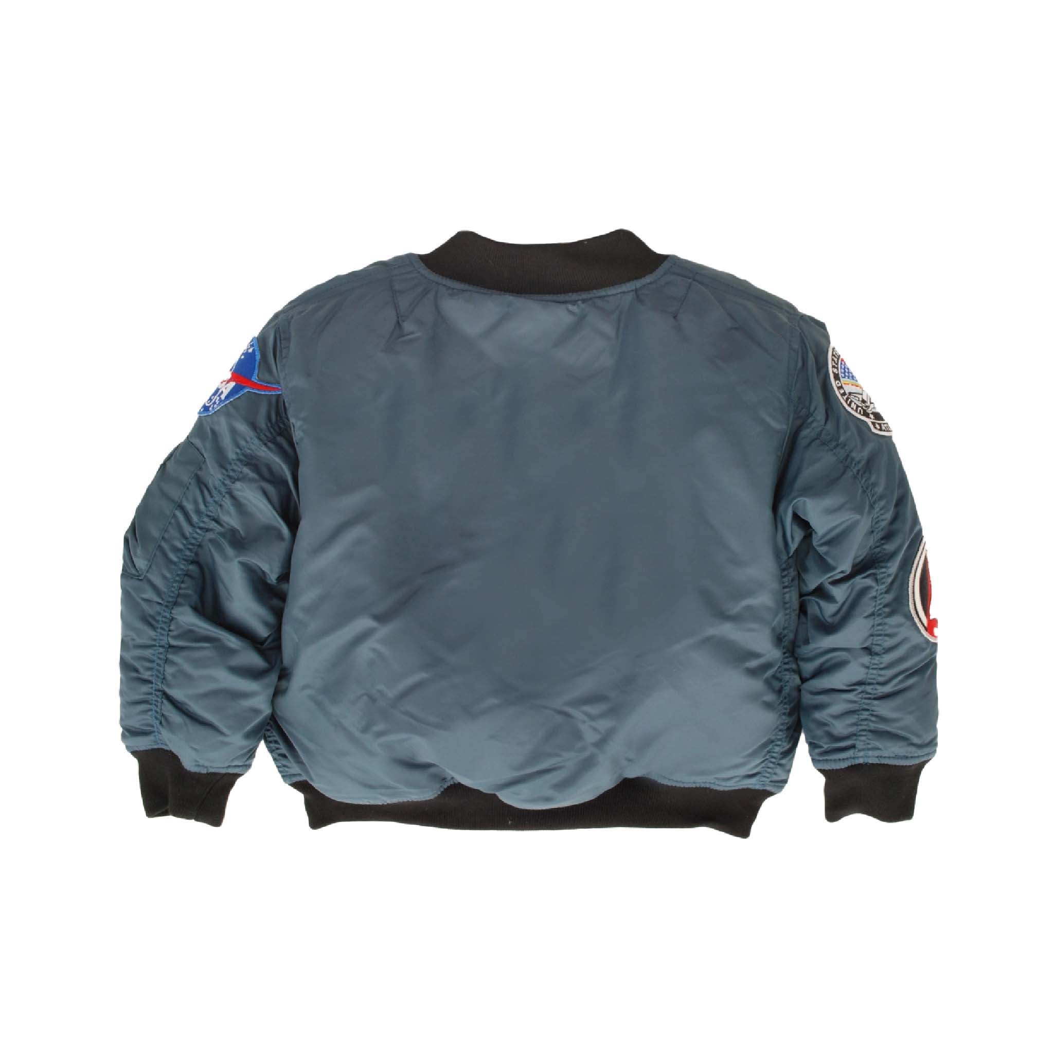 Kids NASA Space Shuttle Bomber Jacket in Blue