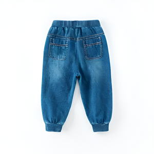 Dave & Bella • Toddler & Kids Denim Blue Loose Fit Jeans - All Things Dylan