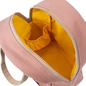 Zipper Lunch Bag in Mauve Pink