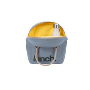 Fluf Zipper Lunch Bag in Blue