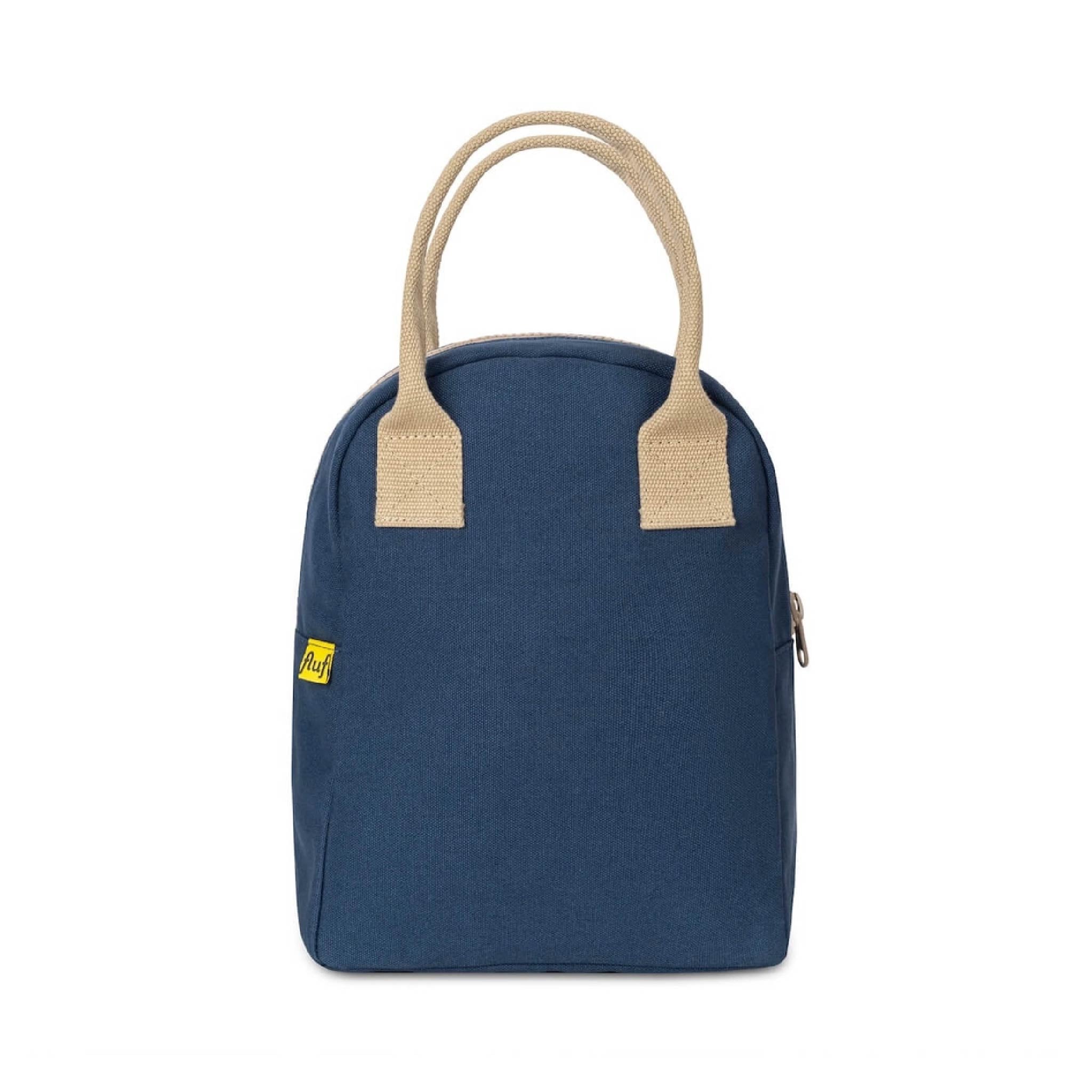 Back to School Set in Classic Navy: matching Fluf Zipper Lunch Bag
