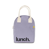 Zipper Lunch Bag in Lavender