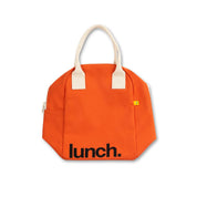 Fluf Zipper Lunch Bag in Poppy