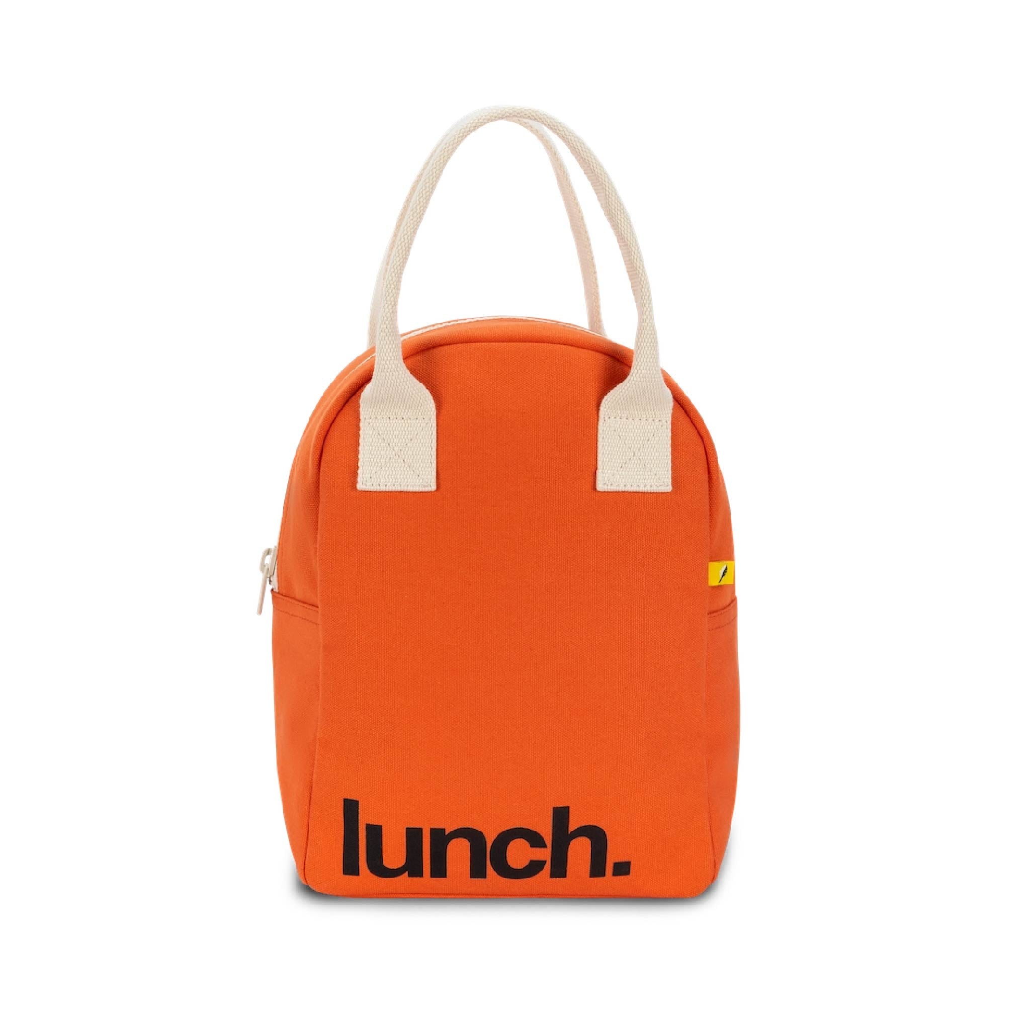 Fluf Zipper Lunch Bag in Poppy