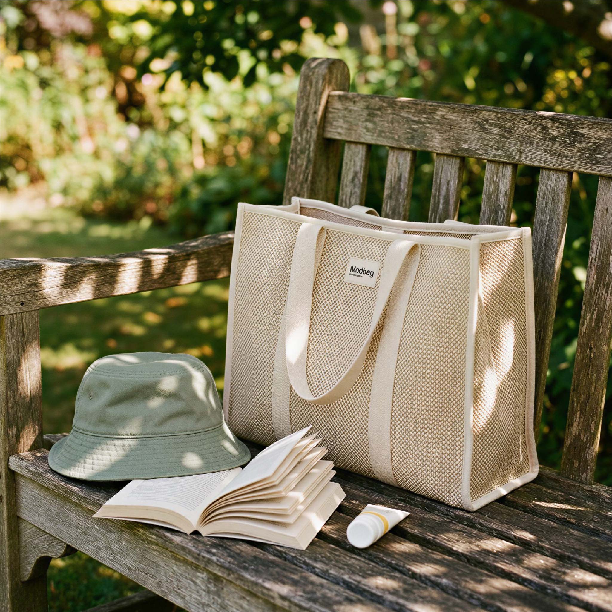Nude Summer Set: Tote, Bum Bag and Toiletry Bag