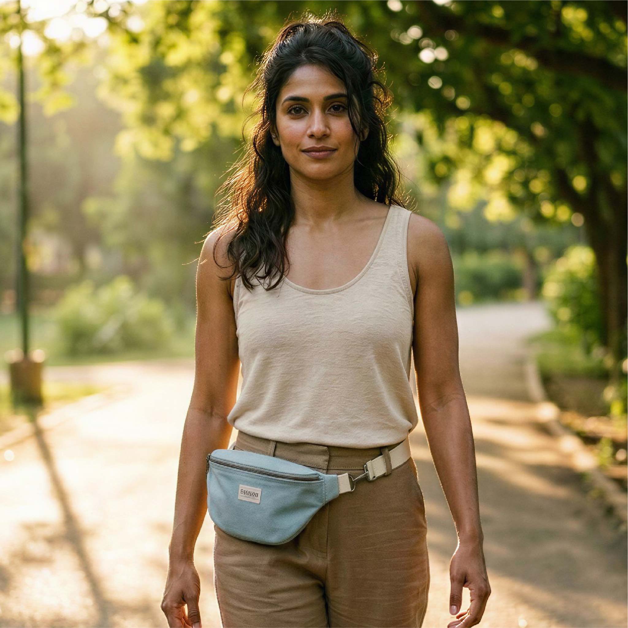 Olivia Bum Bag in Sage Green