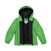 Kids Waterproof Shell Rain Jacket in Valley Green