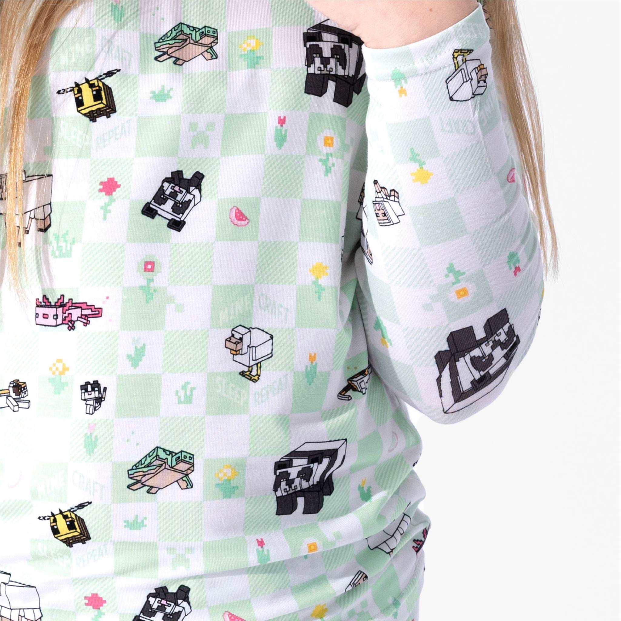 Minecraft Bamboo Kids Pyjamas Set