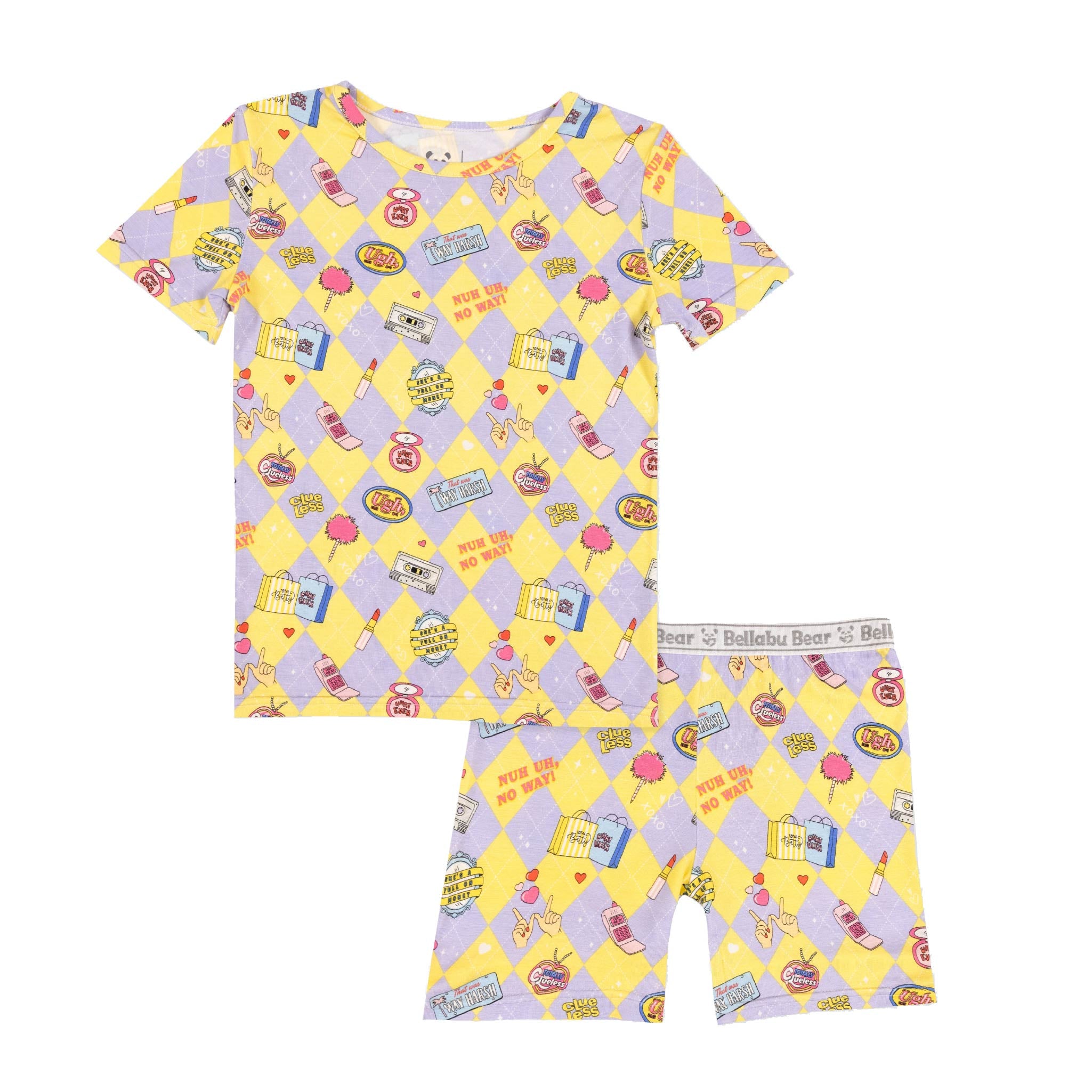 Bamboo Short Set Clueless "As If "