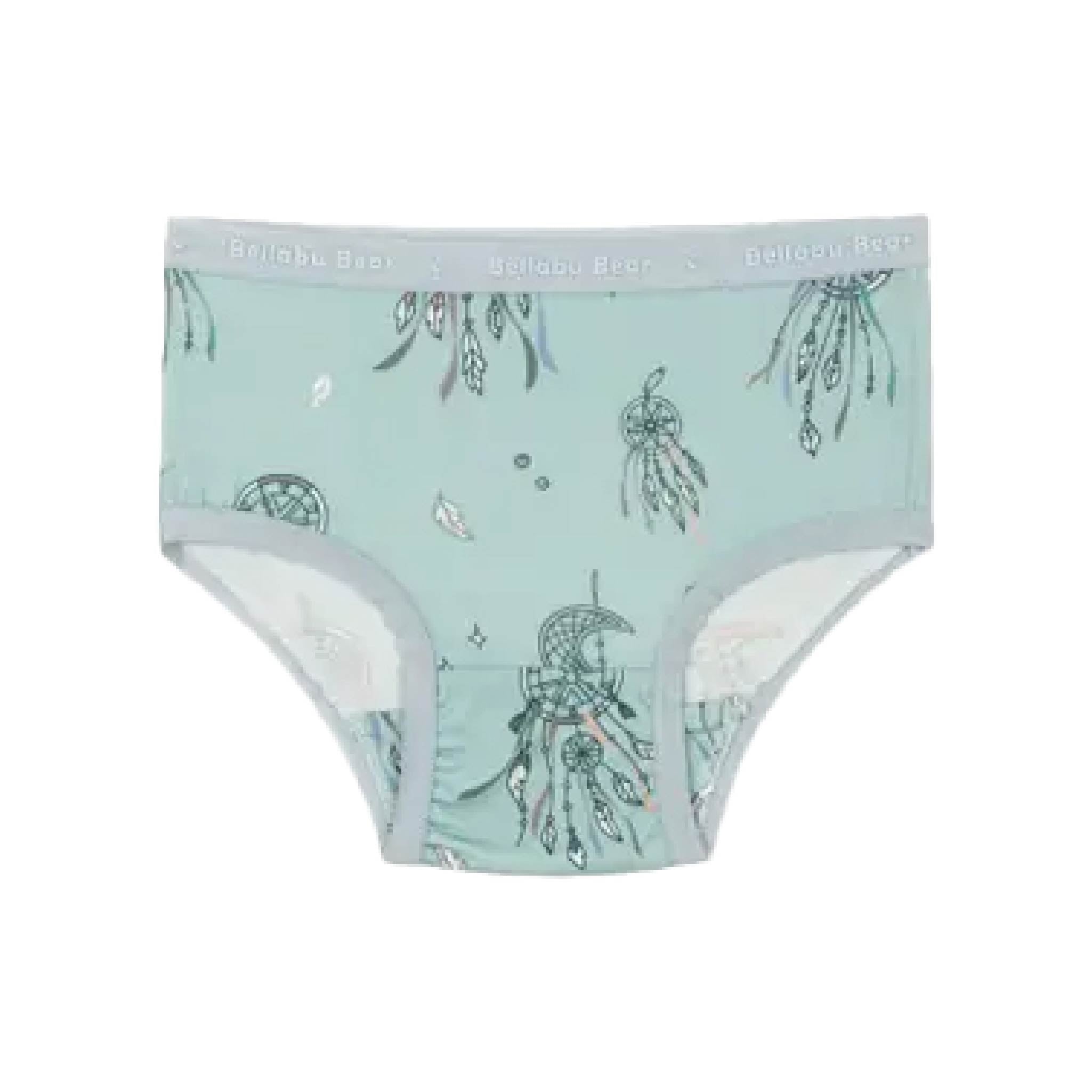Girls Springtime Organic Bamboo Underwear 7-Pack - Tag-Free