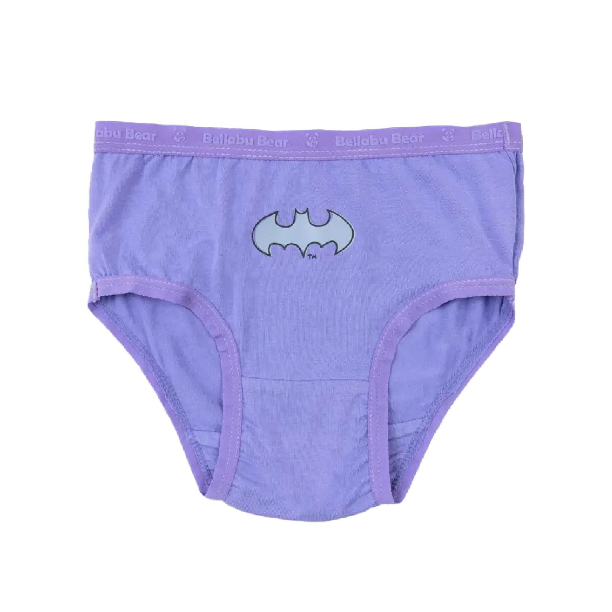 Wonder Woman Girls Bamboo Underwear 7-Pack