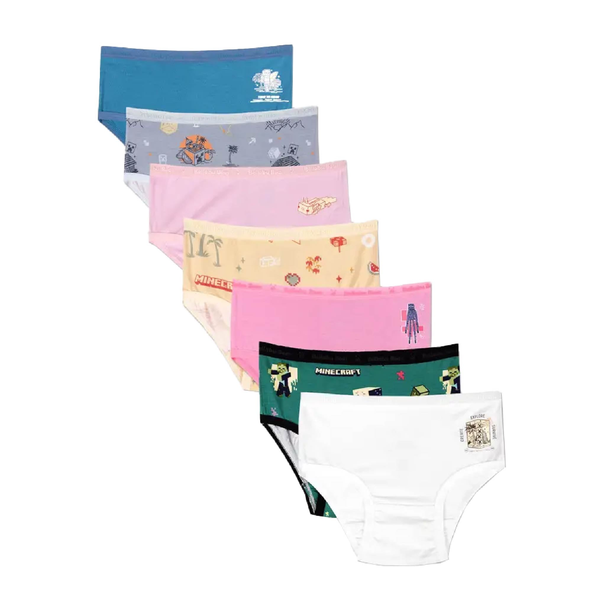 Minecraft Summer Vibes Bamboo Briefs 7 Pack