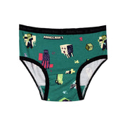 Girls Minecraft Summer Vibes Bamboo Briefs 7-Pack