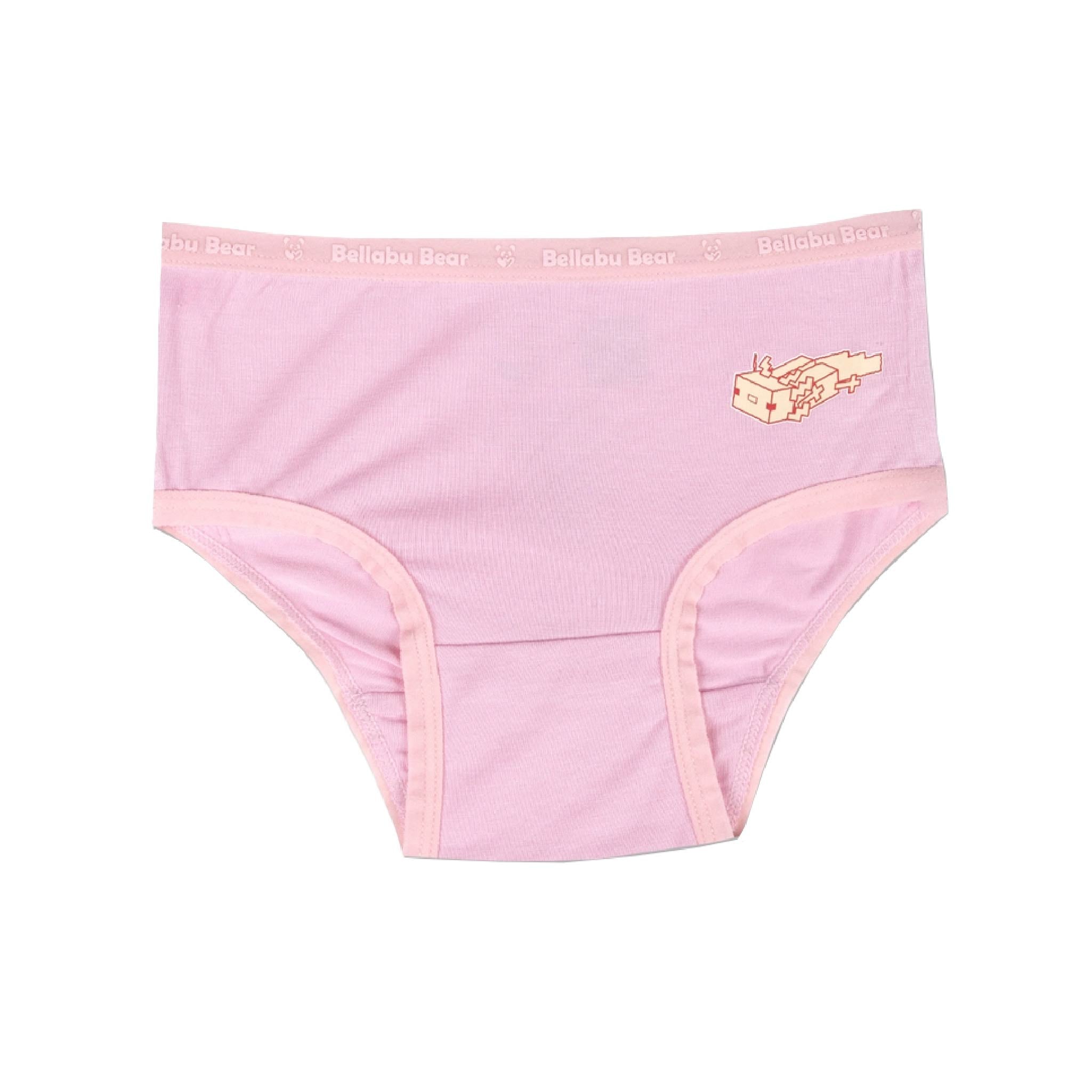 Girls Minecraft Summer Vibes Bamboo Briefs 7-Pack