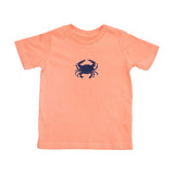 Crab Tee in Sunset Orange