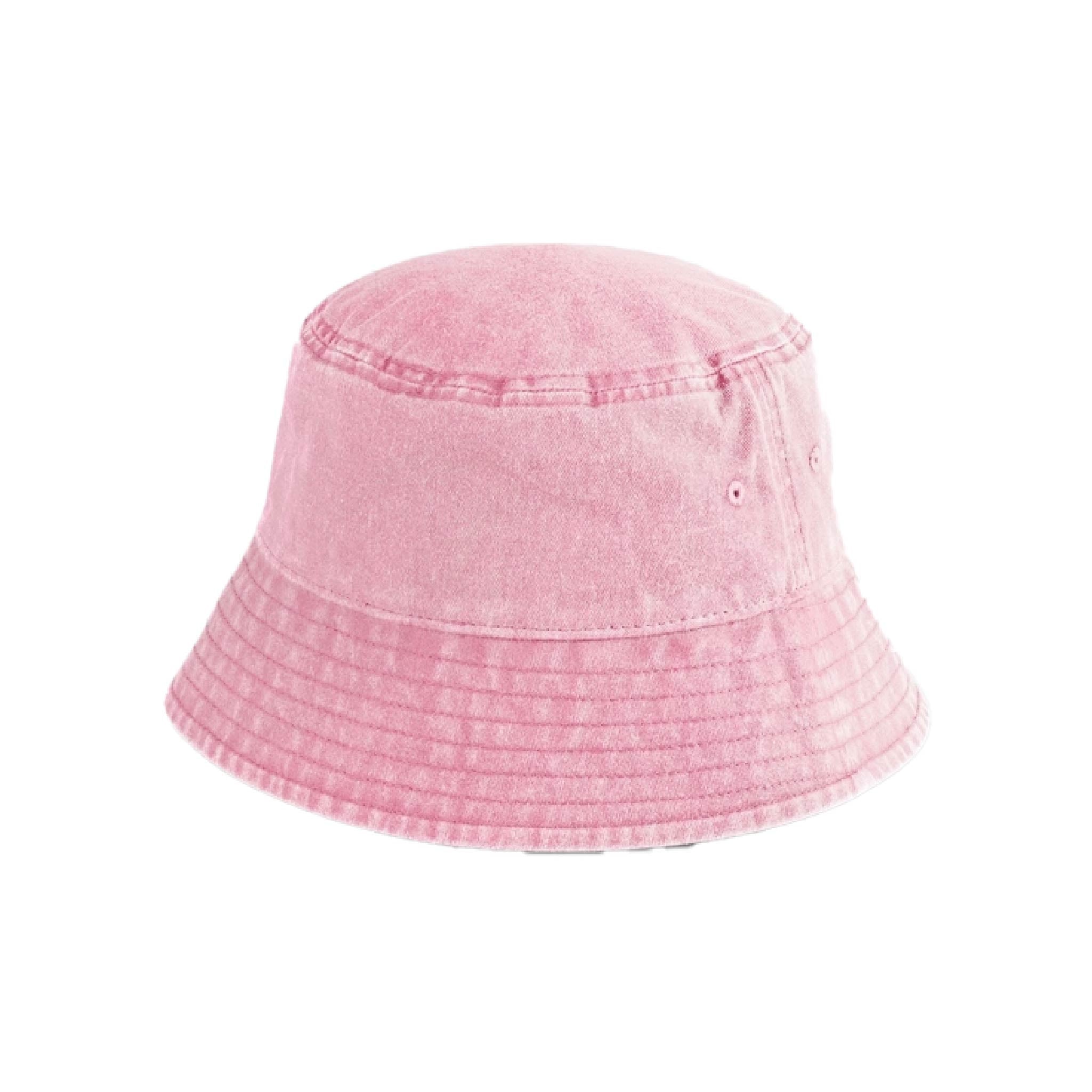 Beechfield Bucket Hat – Vintage Dusty Pink
