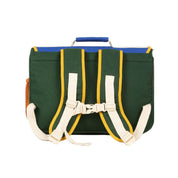 Léo Tricolore Schoolbag in Electric Blue