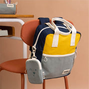 Arthur Kids Backpack – Tricolour Saffron