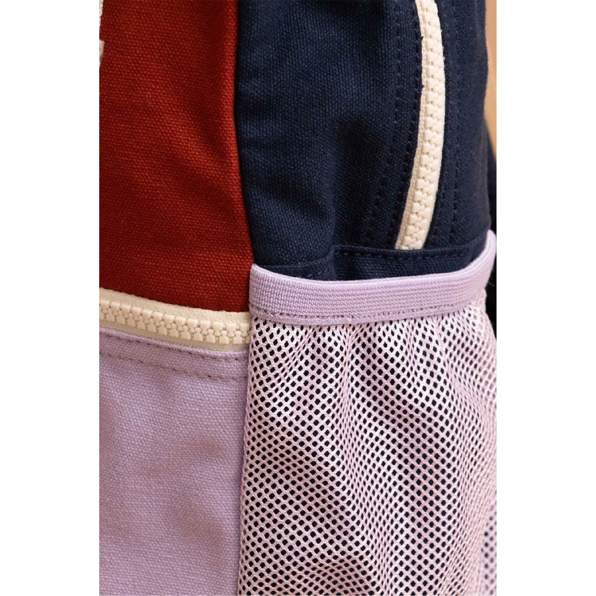 Arthur Kids Backpack – Tricolour Terracotta