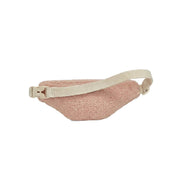 Augustin Teddy Powder Pink Kids Fanny Pack - Faux Fur Crossbody Bag