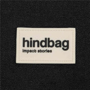 Guillaume Organic Cotton Canvas Backpack in Black