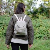 Mini Eliot Backpack - Organic Cotton Canvas in Clay